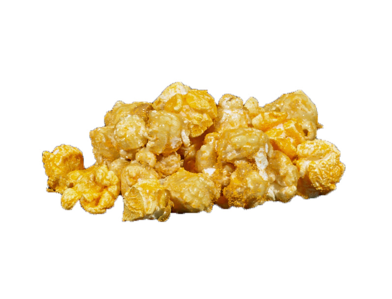 cluster of caramel chedder popcorn