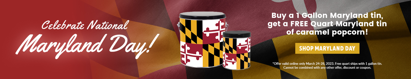 national maryland day graphic/promo